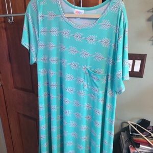 Mint green arrow LuLaRoe xl Carly